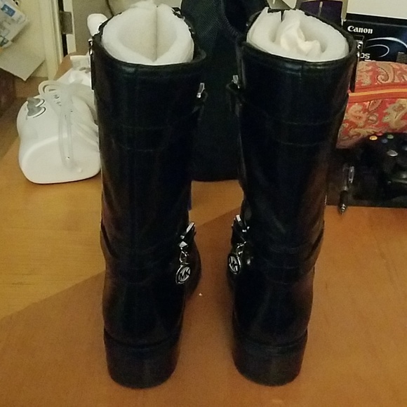 NIB Black MK Boots - Picture 3 of 3